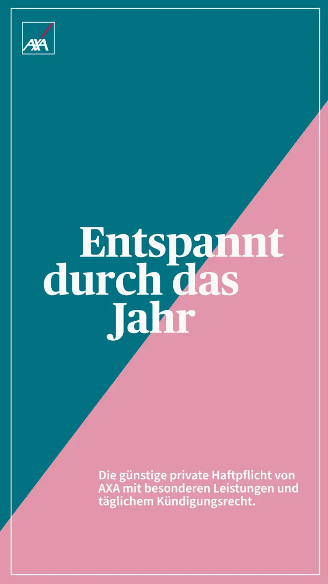 AXA Haftpflichtversicherung – Creative